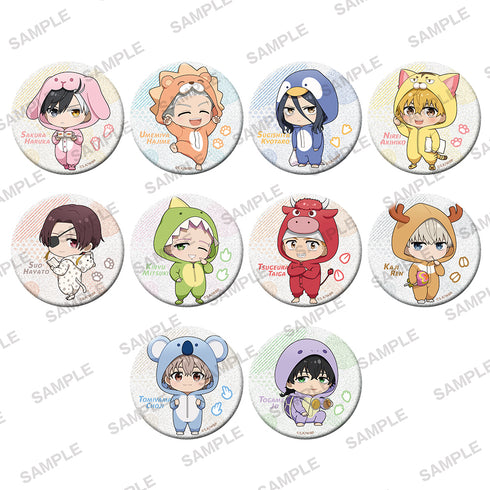 『WIND BREAKER』ちびキャラきらきら缶バッジ パジャマパーティーver.【BOX】